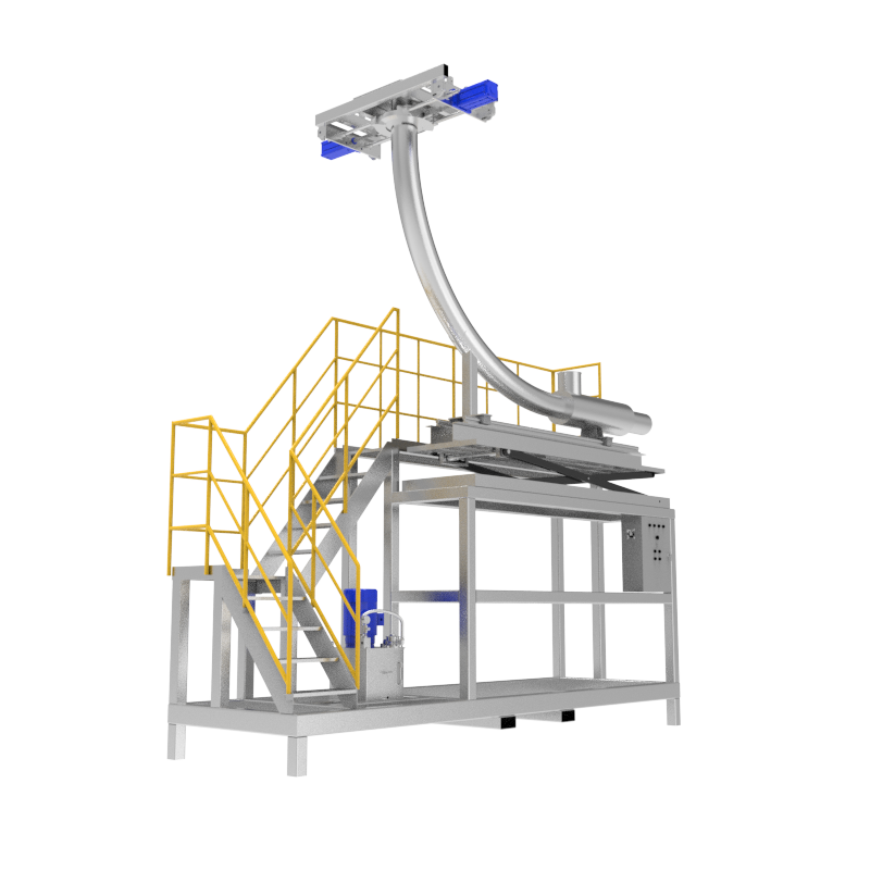 Container Rear Loading System